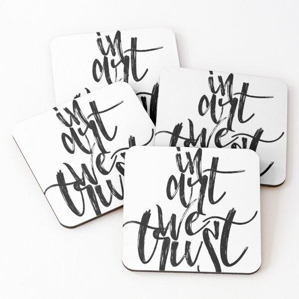 Item preview, in art we trust designed and sold by nathalialanne.