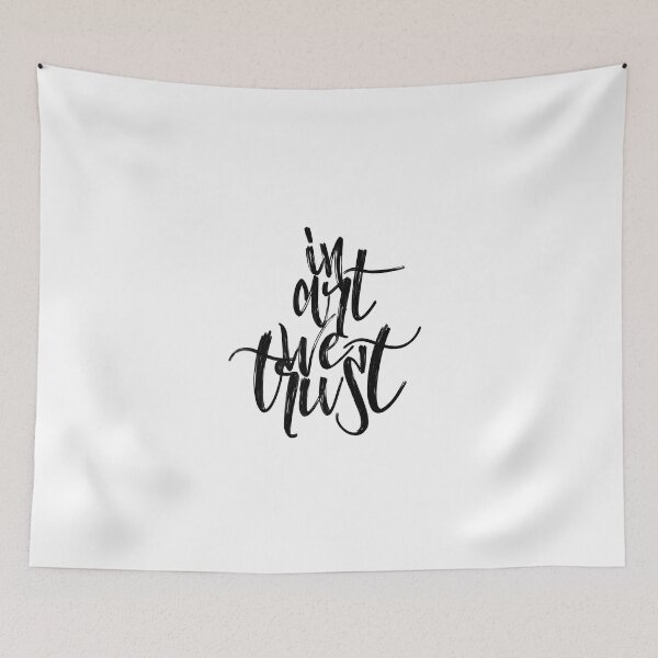 Item preview, in art we trust designed and sold by nathalialanne.