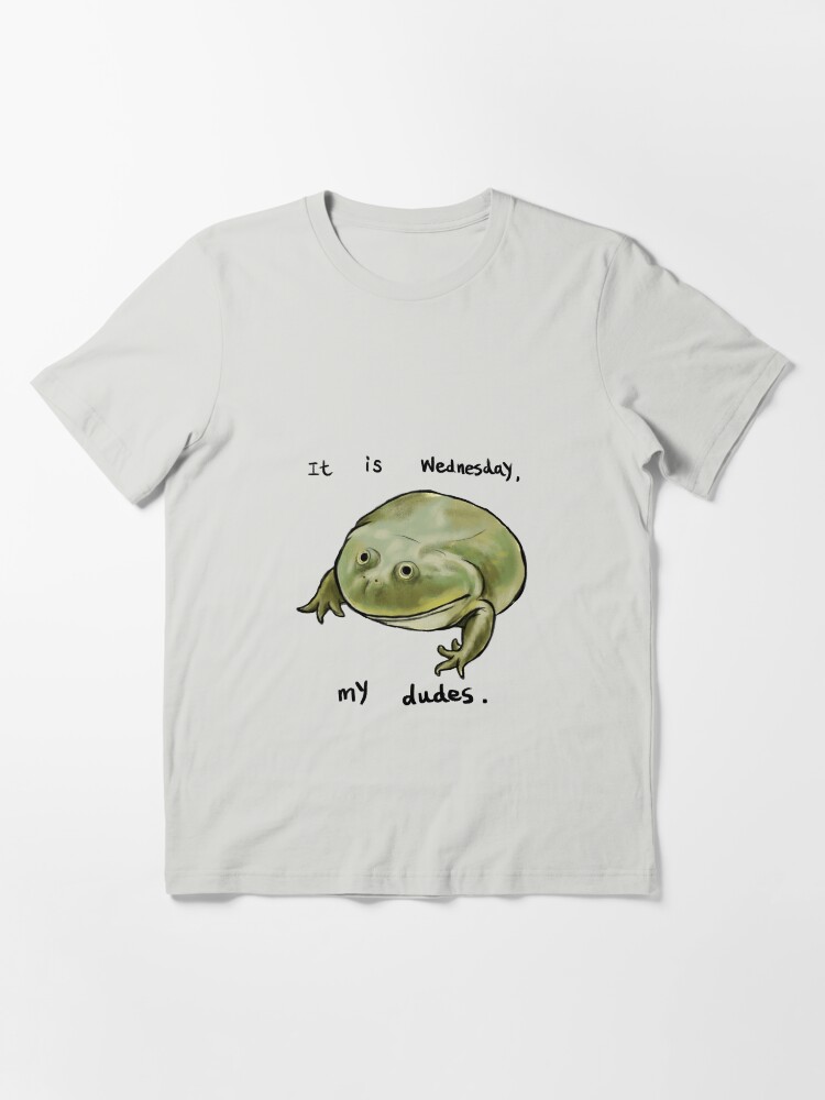 Alternate view of Wednesday Frog Art Essential T-Shirt