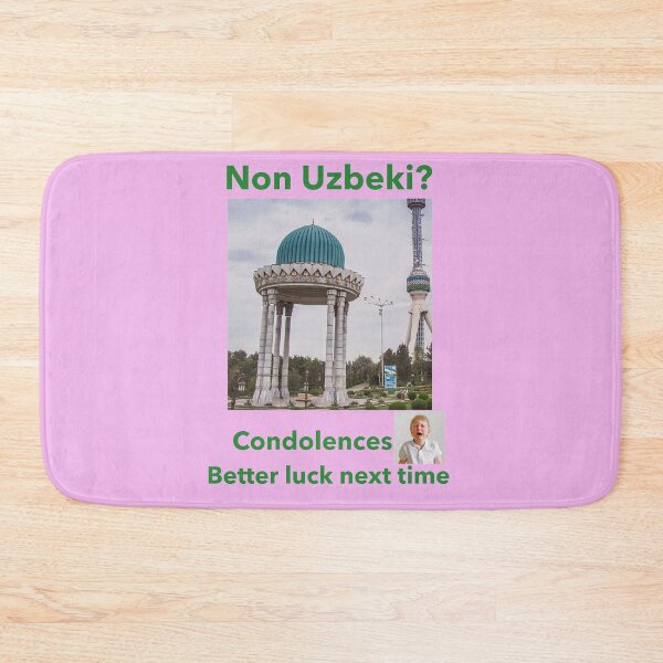 Item preview, "Condolences to Non Uzbekis" gr designed and sold by skoumpourdides.
