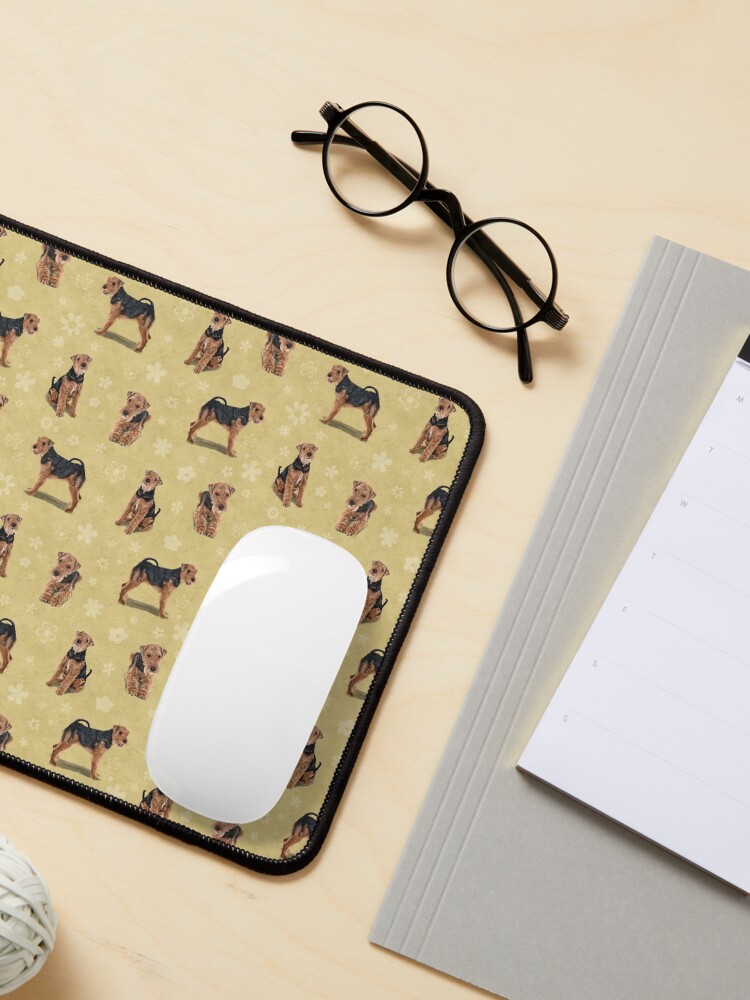 Alternate view of The Welsh Terrier Dog Mouse Pad
