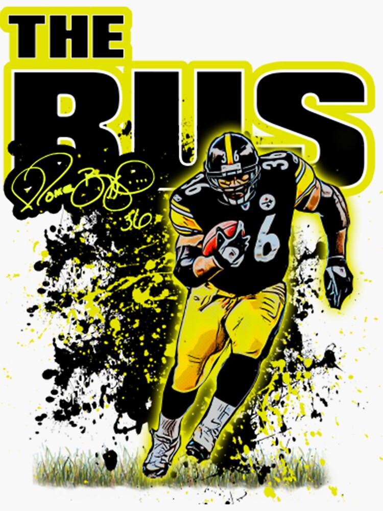 Jerome Bettis the Bus  Sticker for Sale by DilofeOmatic