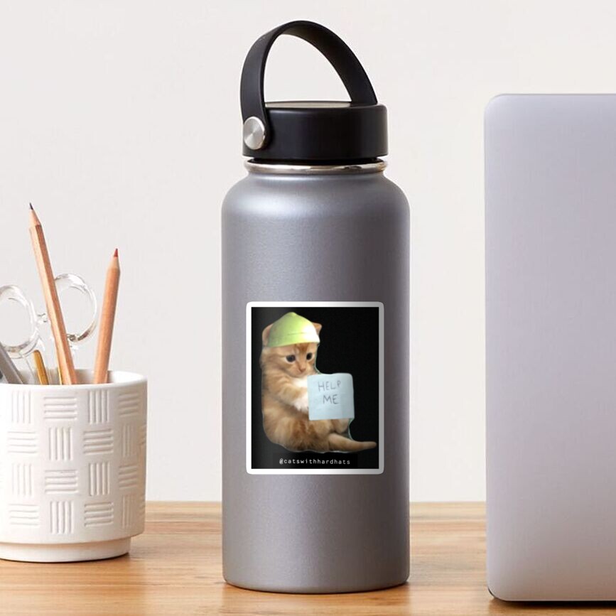 Artikel-Vorschau von Sticker, designt und verkauft von Catwithhardhat.