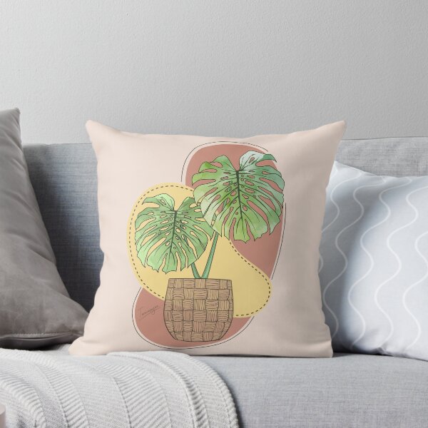 Item preview, Monstera in Boho Basket Artwork designed and sold by TASORA.