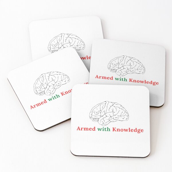 Item preview, Armed with knowledge, knowledge is power designed and sold by DareDreams.