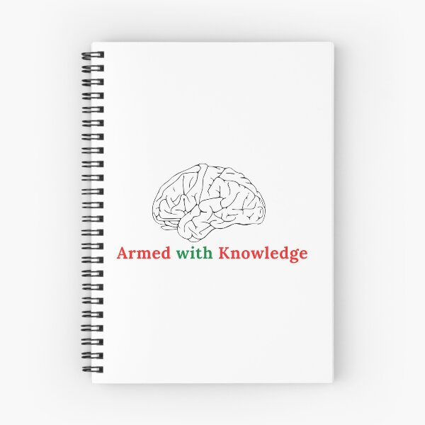Item preview, Armed with knowledge, knowledge is power designed and sold by DareDreams.