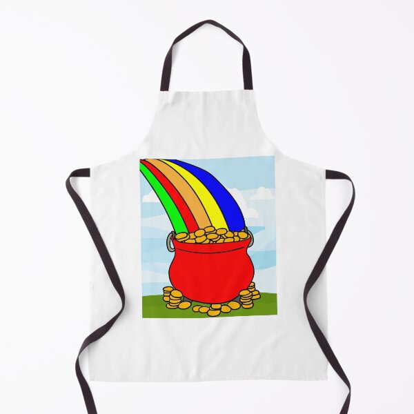 Item preview, Rainbow With Boiler Pot Full Of Gold designed and sold by flofin.