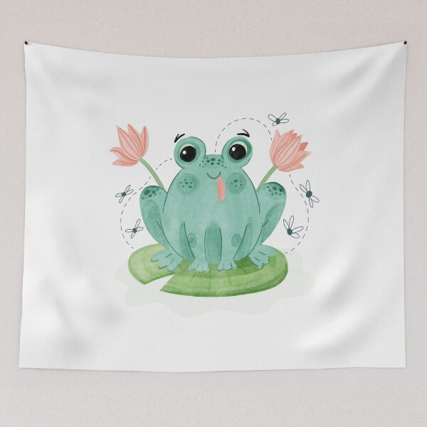 Item preview, funny & Cute Cottagecore Aesthetic Frog  designed and sold by FreeMood.