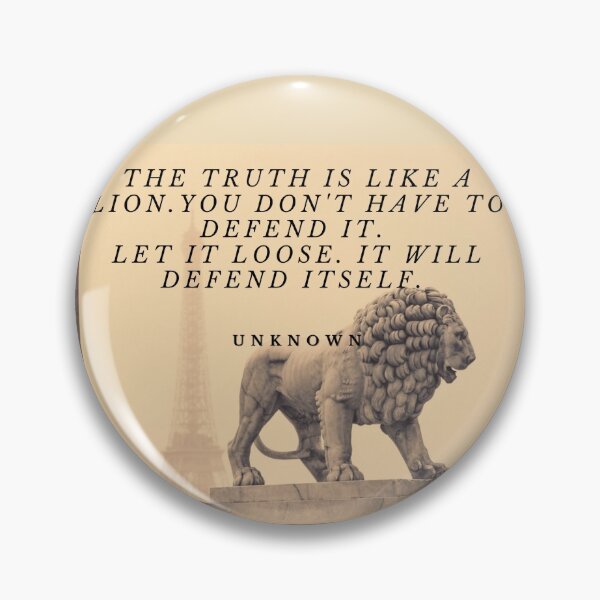 Item preview, Truth is Like a Lion designed and sold by sskurian.