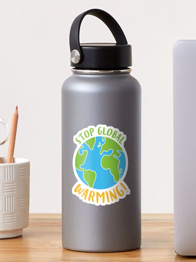 Reduce Global Warming Sticker by Thermos Singapore for iOS