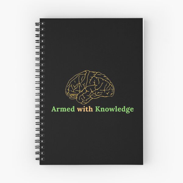 Item preview, Armed with knowledge, knowledge is power designed and sold by DareDreams.