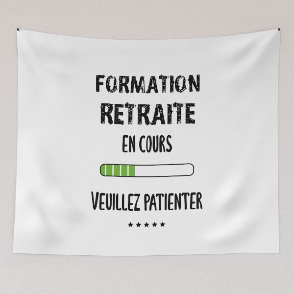 Aperçu de l'œuvre tee shirt retraite humoristique créée et vendue par Catcrea.