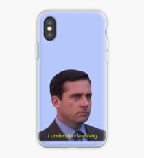Vinilo o funda para iPhone No entiendo nada - Michael Scott