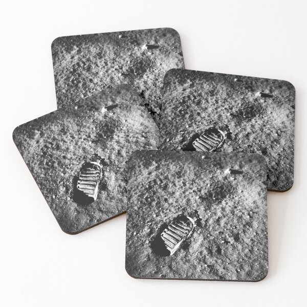 Item preview, A close-up view of an astronaut’s footprint in the lunar soil designed and sold by FindYouByZ.