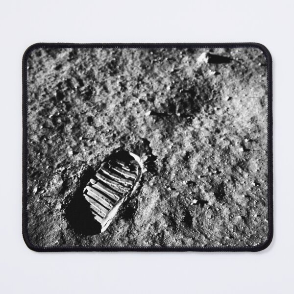 Item preview, A close-up view of an astronaut’s footprint in the lunar soil designed and sold by FindYouByZ.