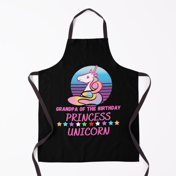 Item preview, Grandpa Of The Birthday Princess Unicorn designed and sold by Buzzbazaar.
