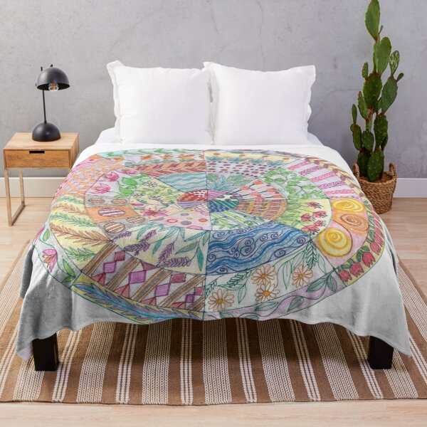 Item preview, Patchwork mandala designed and sold by CarlaBedia.