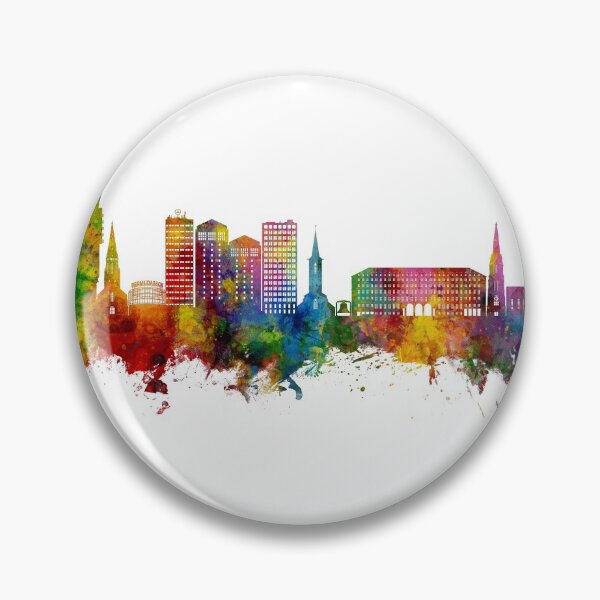Item preview, Bochum Germany Skyline designed and sold by ArtPrints.