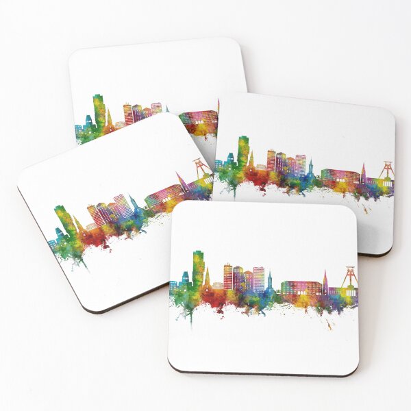Item preview, Bochum Germany Skyline designed and sold by ArtPrints.