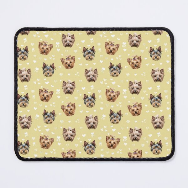 Item preview, The Yorkshire Terrier Yellow designed and sold by Elspeth Rose Design.