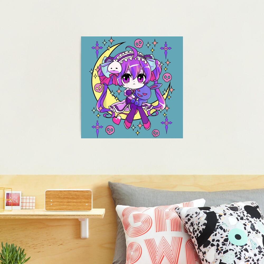 Kawaii Pastel Goth Cute Creepy Anime Girl Moon Nepal Ubuy,, 57% OFF