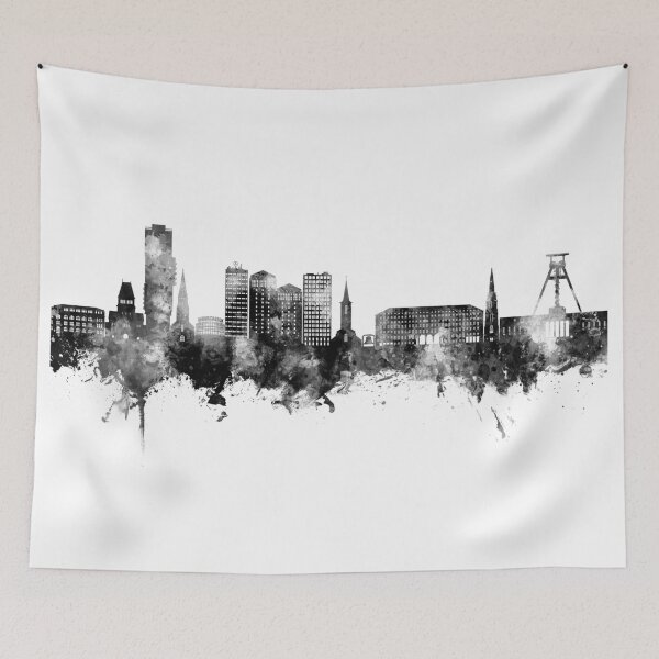 Item preview, Bochum Germany Skyline designed and sold by ArtPrints.