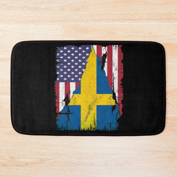 Item preview, American Flag Sweden Flag designed and sold by Dubbra.