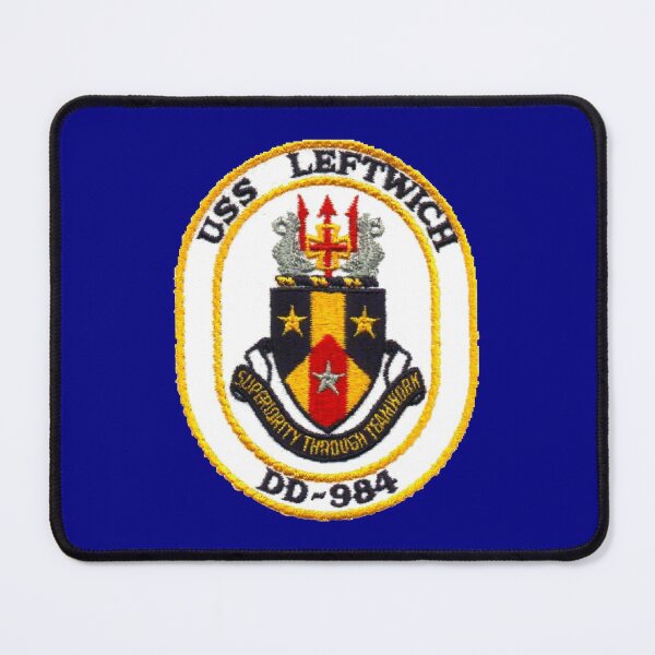 USS LEFTWICH (DD-984) SHIP'S STORE Mouse Pad