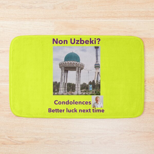 Item preview, "Condolences to Non Uzbekis"  pl designed and sold by skoumpourdides.