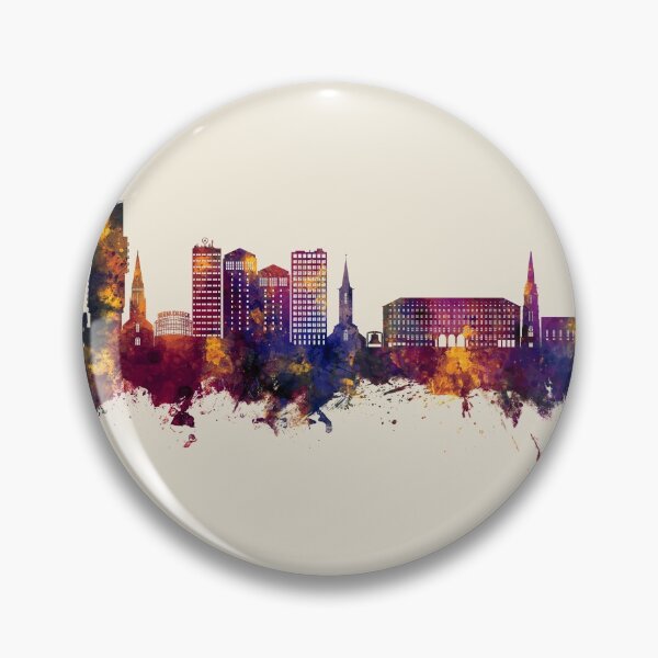 Item preview, Bochum Germany Skyline designed and sold by ArtPrints.