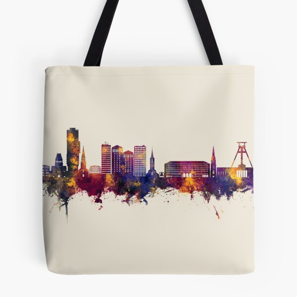 Item preview, Bochum Germany Skyline designed and sold by ArtPrints.
