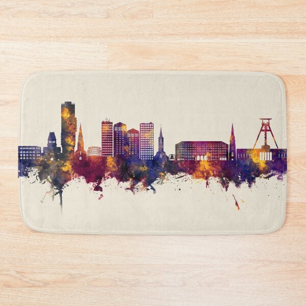 Item preview, Bochum Germany Skyline designed and sold by ArtPrints.