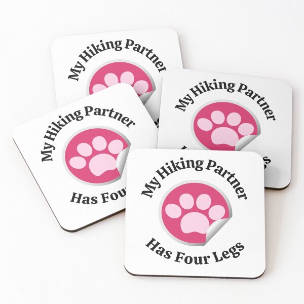 Item preview, My Hiking Partner Has Four Legs designed and sold by ecdato.