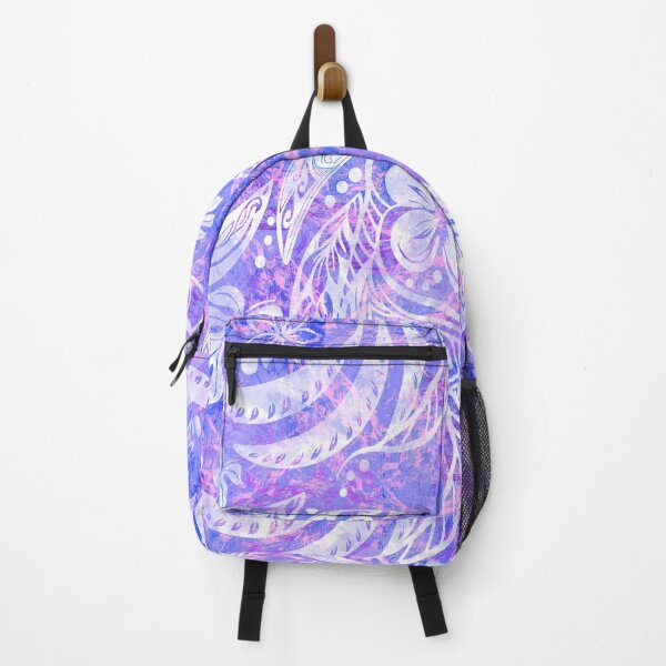 Item preview,  Painted Purple Abstract Hawaiian - Samoan With Tribal White Ink designed and sold by sunnthreads.