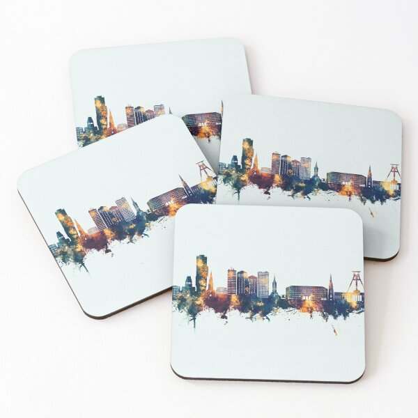 Item preview, Bochum Germany Skyline designed and sold by ArtPrints.