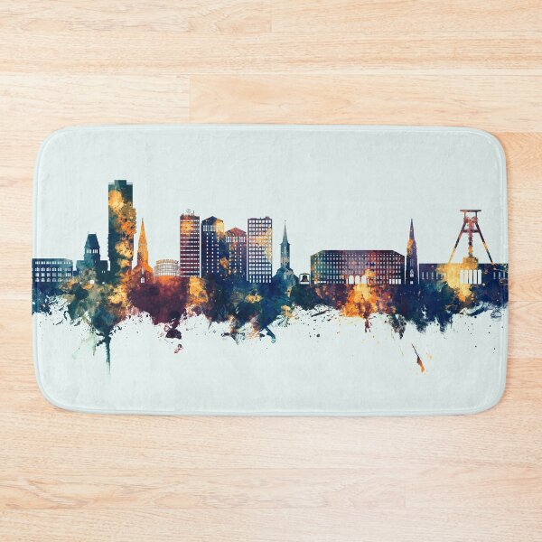 Item preview, Bochum Germany Skyline designed and sold by ArtPrints.
