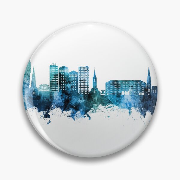 Item preview, Bochum Germany Skyline designed and sold by ArtPrints.