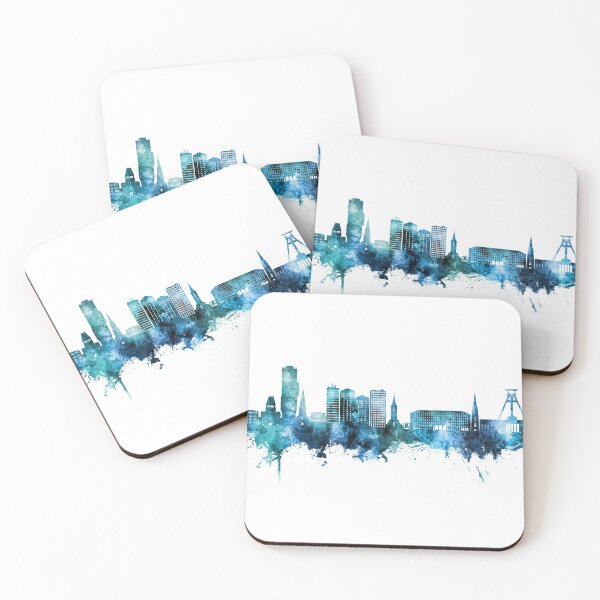 Item preview, Bochum Germany Skyline designed and sold by ArtPrints.