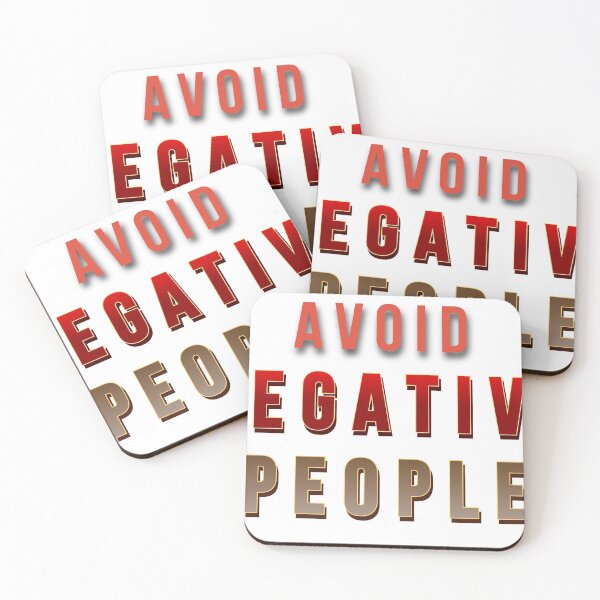Item preview, AVOID NEGATIVE PEOPLE designed and sold by Marakstore.