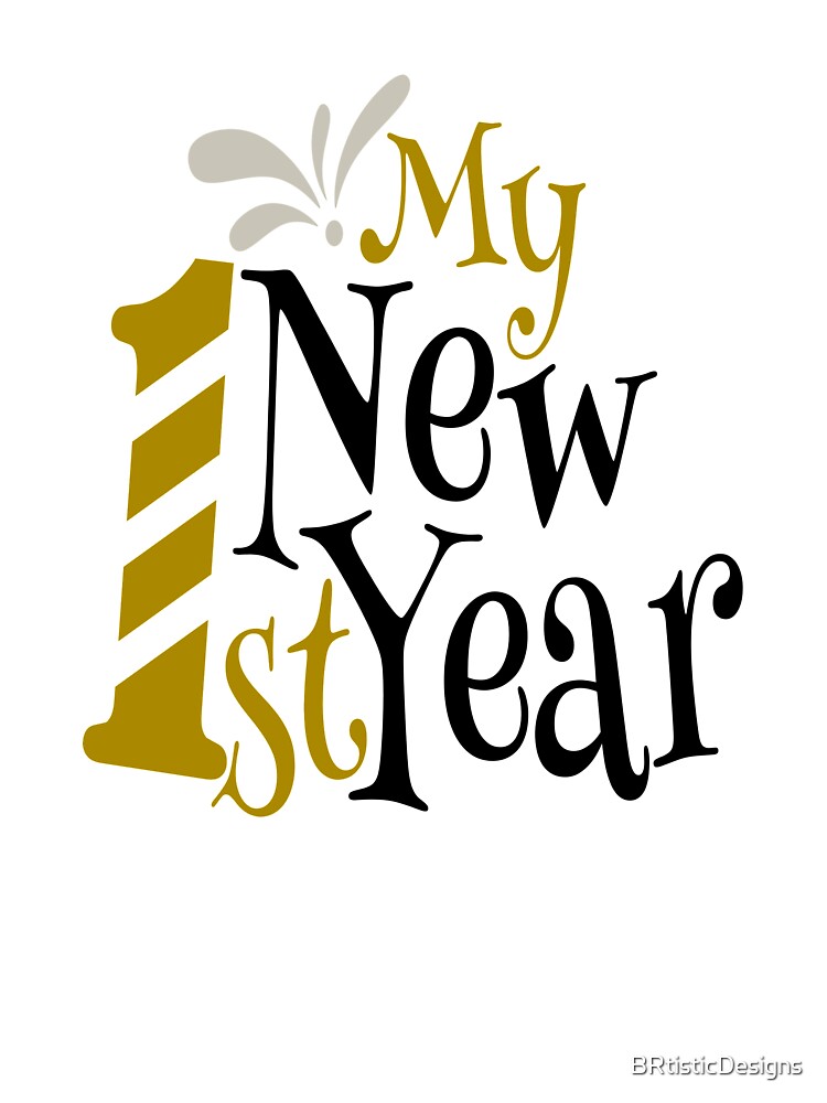 My 1st New Year SVG Baby First New Year PNG Sublimation, 50% OFF