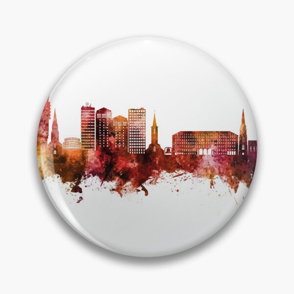 Item preview, Bochum Germany Skyline designed and sold by ArtPrints.