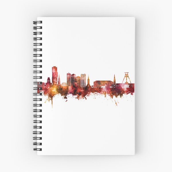 Item preview, Bochum Germany Skyline designed and sold by ArtPrints.