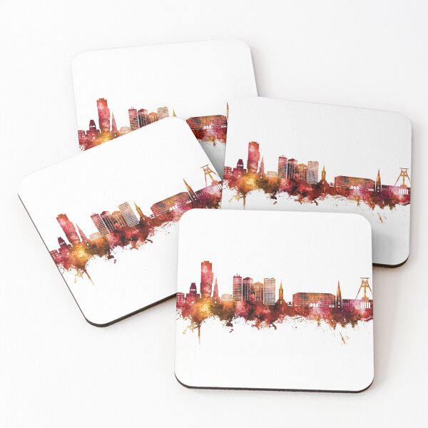 Item preview, Bochum Germany Skyline designed and sold by ArtPrints.