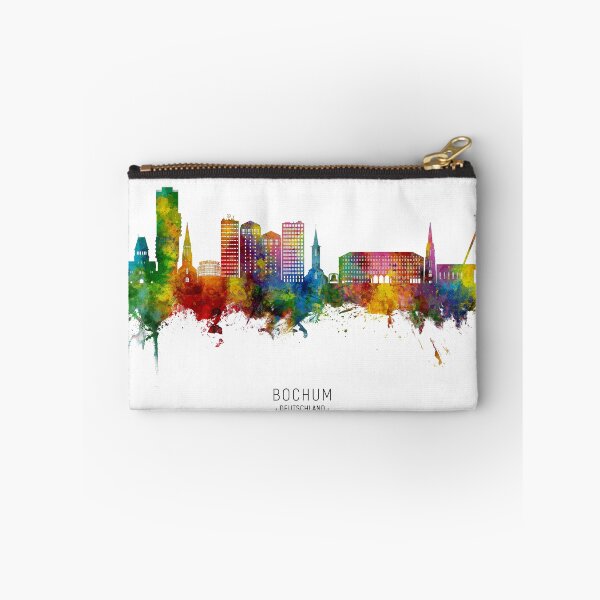 Item preview, Bochum Germany Skyline designed and sold by ArtPrints.