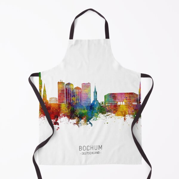 Item preview, Bochum Germany Skyline designed and sold by ArtPrints.
