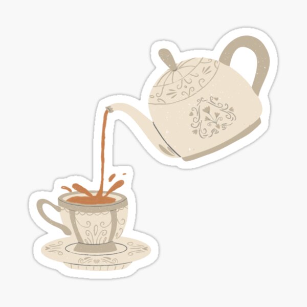 Kuromi Tea Time Sticker for Sale by Alyssa Slusher