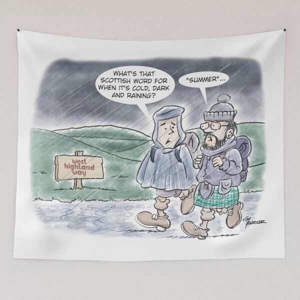 Item preview, The Scottish Word for Cold, Dark and Raining designed and sold by jimbairn.