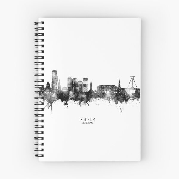 Artikelvorschau, Bochum Germany Skyline entworfen und verkauft von ArtPrints.