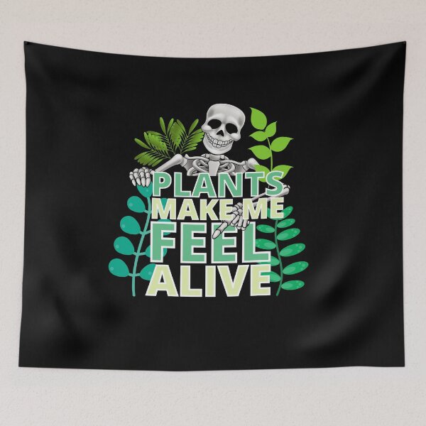 Item preview, Plants make me feel alive! Halloween gardening design! designed and sold by HROC.