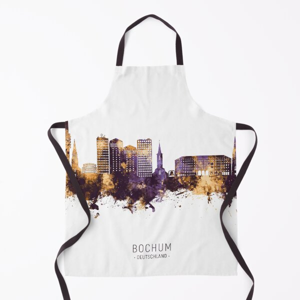Item preview, Bochum Germany Skyline designed and sold by ArtPrints.